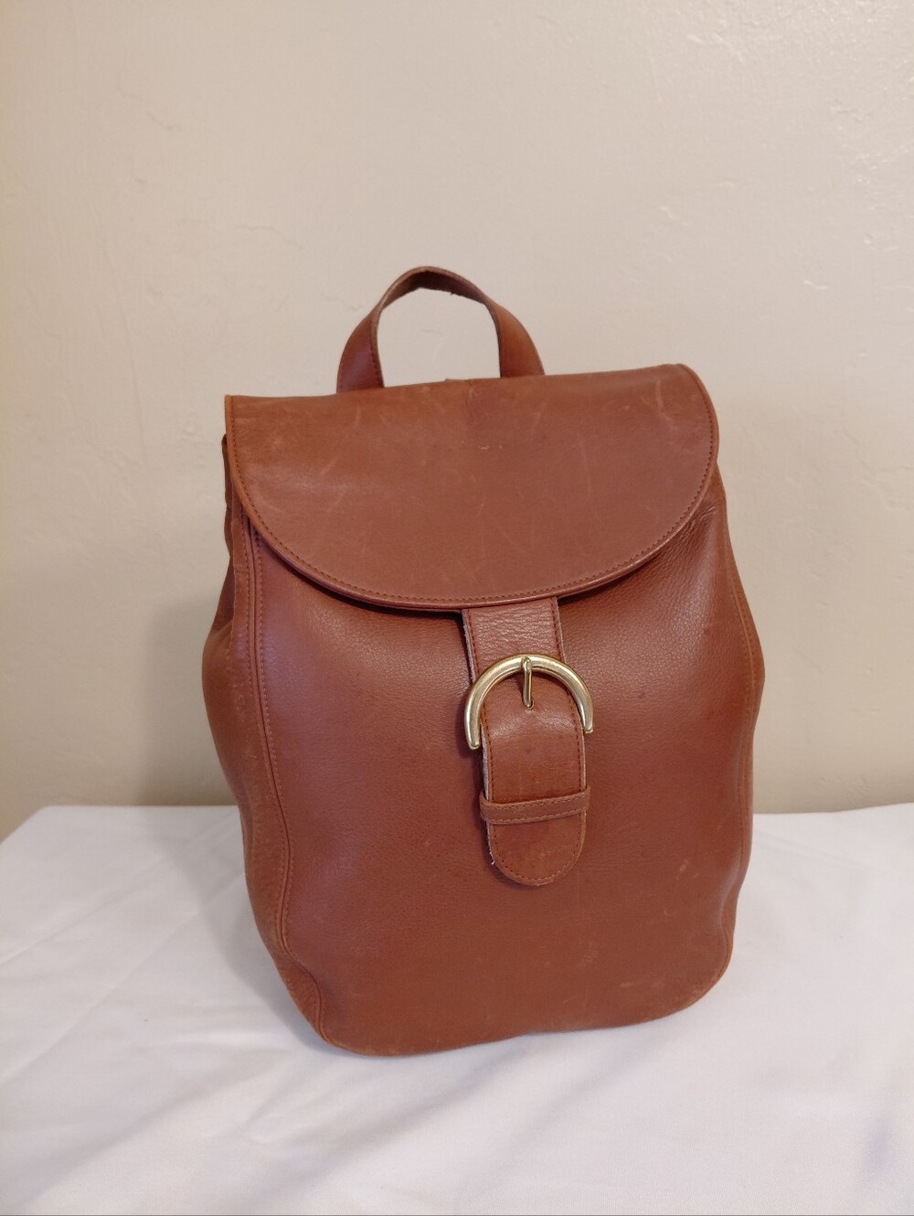Coach Vintage Soho Back Sac Backpack British Tan, Style 4134